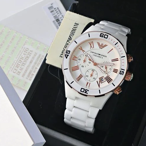 Luxury Watch Ceramica Series White Gold(Refurbished)